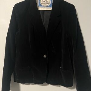 Black Velvet Women's Blazer